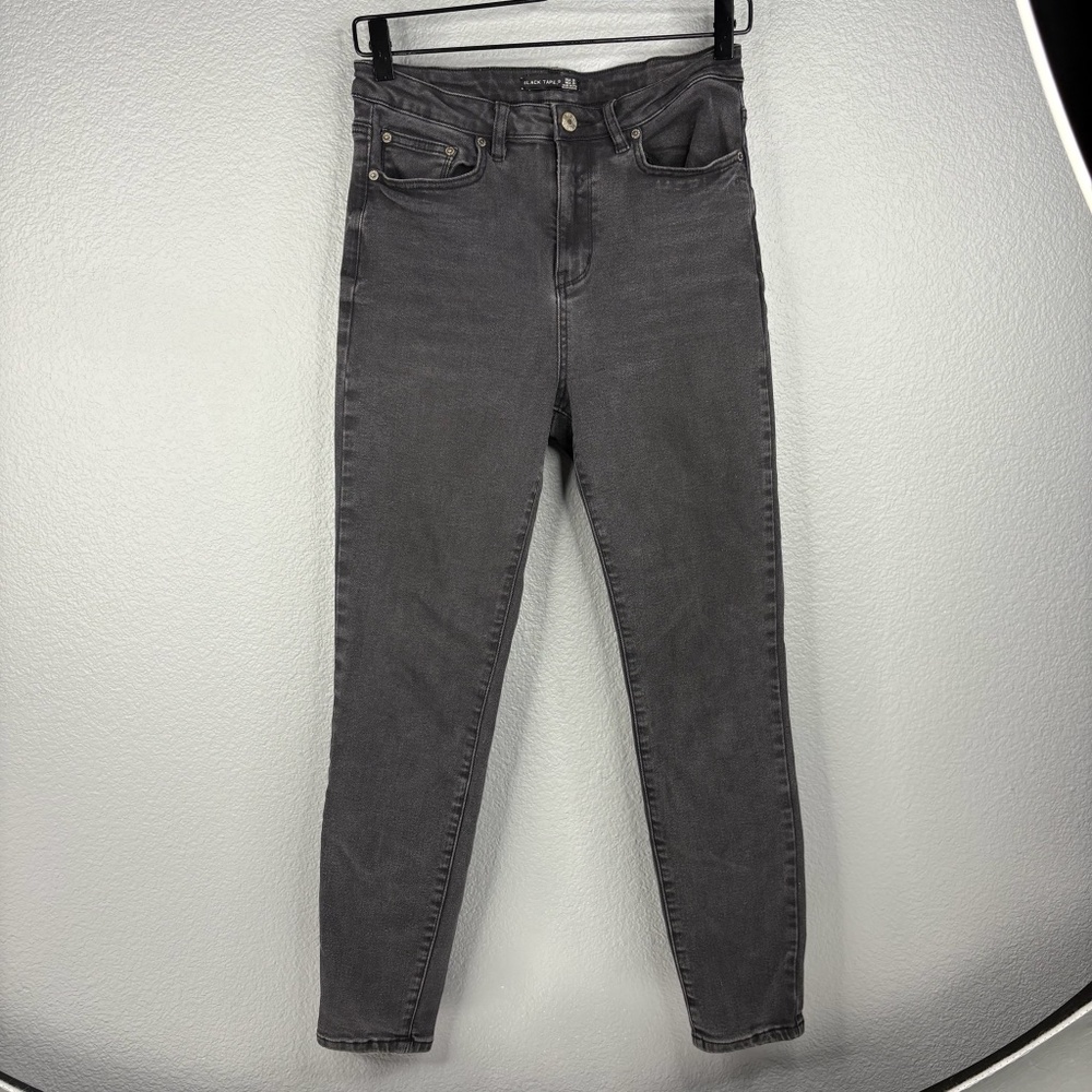 Black Tape_ Graywash Skinny Jeans